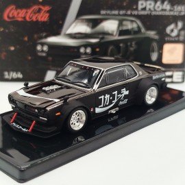 Nissan Skyline GT-R C10 V8 Drift Hakosuka JP Coca Cola 1:64