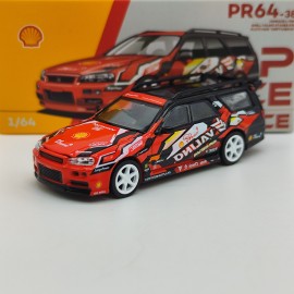 Nissan Skyline Stagea R34 Shell 1:64