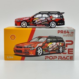 Nissan Skyline Stagea R34 Shell 1:64