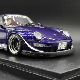 Porsche 911 RWB Army Girl 1:18