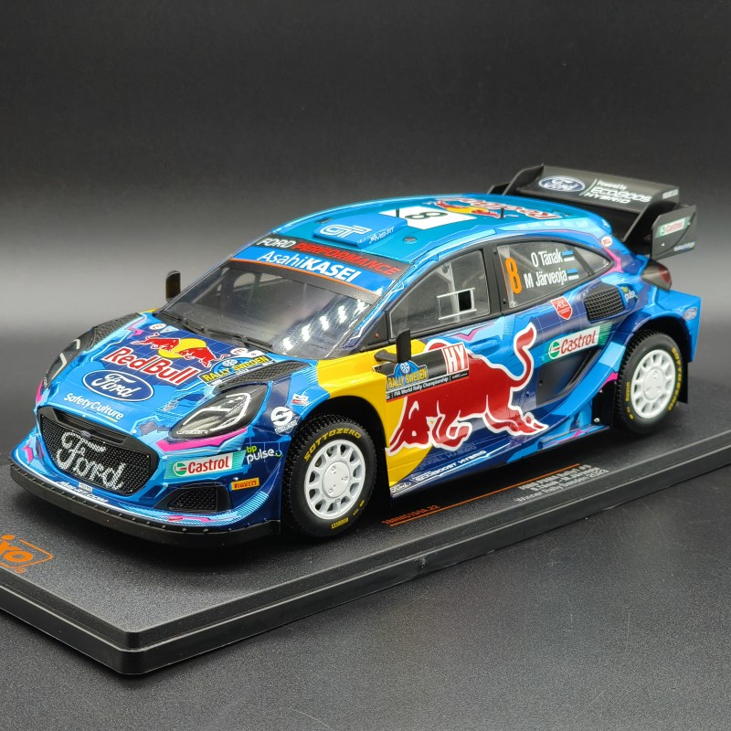 Ford Puma O. Tanak Rally Sweden Winner 2023 1:18