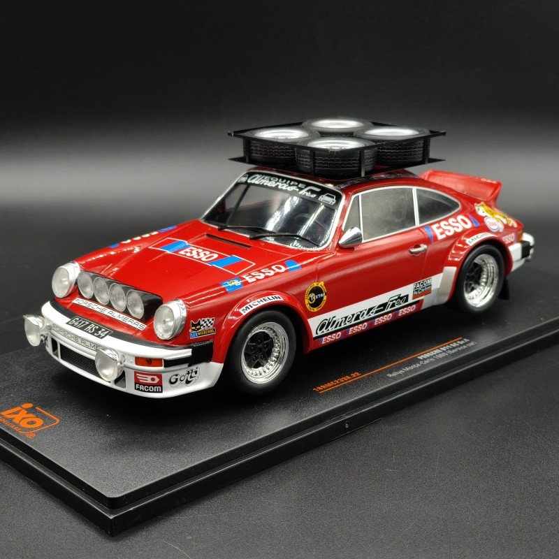 Porsche 911 SC Coupe Rallye Montecarlo Service Car 1980 1:18