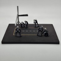 Pit Stop Set - Black 1:43