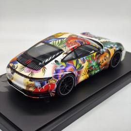 Porsche 911 Carrera 4S Flower Design 2019 (Limited 500) 1:18