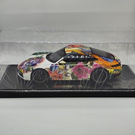 Porsche 911 Carrera 4S Flower Design 2019 (Limited 500) 1:18