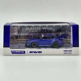 Porsche 911 RWB 993 Army Girl 1:64